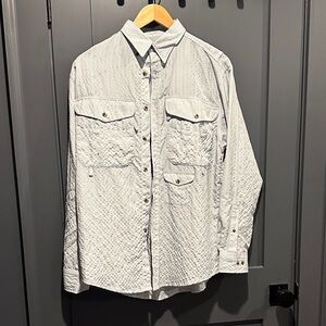 Filson White Casual Button Down Shirt